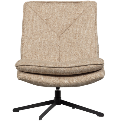 WOOOD Milaro Svängbar Fåtölj i Naturlig Melange