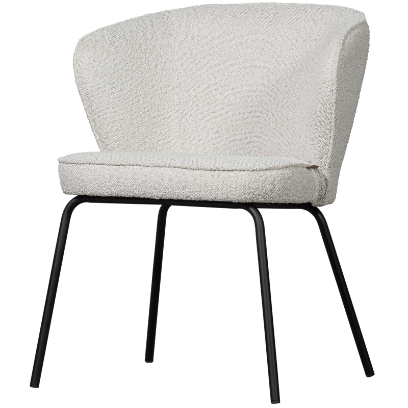 WOOOD Admit Matstol Boucle Natur 2 st