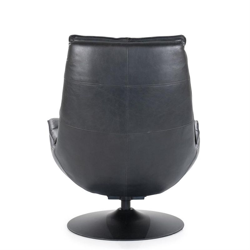 Eleonora Fåtölj Sven - Svart Boho Leather