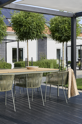 Brafab Nox Matbord 90x238 cm Bambu/Nordic Green