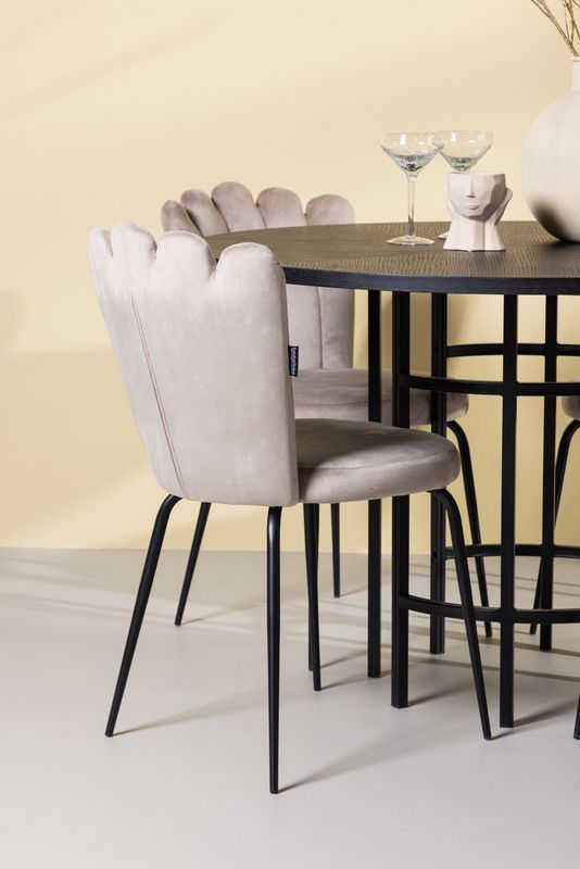 Venture Home Matgrupp Copenhagen med 4st matstolar Limhamn