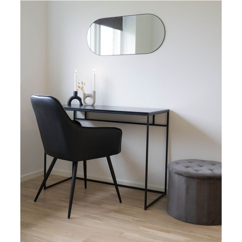 House Nordic Jersey Spegel Svart 80cm