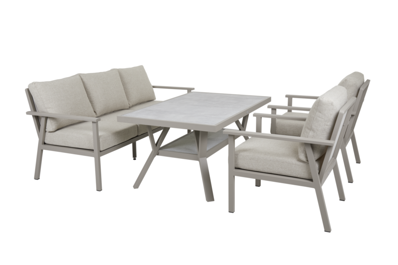 Brafab Samvaro 3-sitssoffa Khaki/Sand