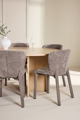 Venture Home Matbord Strada med Astoria Stol