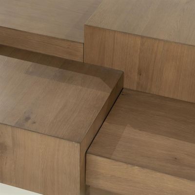 Eleonora Soffbord Quinten Rektangulär - Brun