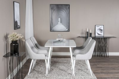 Venture Home Matgrupp Polar med stolarna Plaza