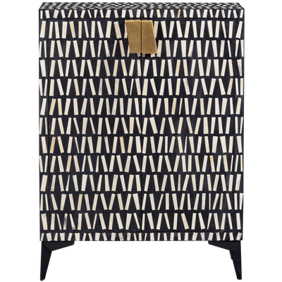 WOOOD Menne Skåp i Mangoträ och Beninlägg