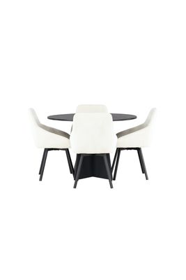 Venture Home Matgrupp Bootcut med Stolarna Rosie