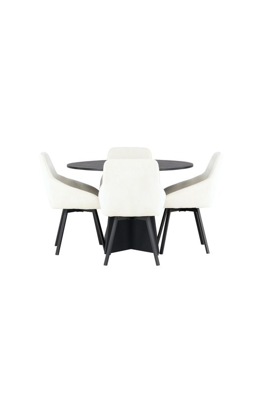 Venture Home Matgrupp Bootcut med Stolarna Rosie