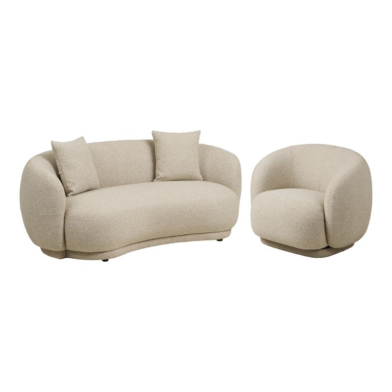 House Nordic Hawkes Set Sand - Soffa och Fåtölj