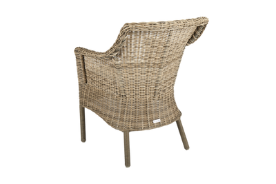 Brafab Lenora Karmstol i Konstrotting med Sittdyna