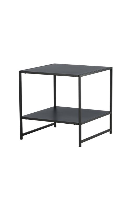 Venture Home Staal Sidobord i Svart Metall