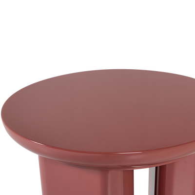 WOOOD ORIVO Sidobord Högblank Röd