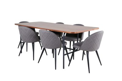 Venture Home Uno, Velvet Rektangulär Matgrupp