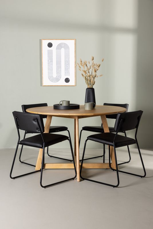 Venture Home Matgrupp Yadikon med Kenth Stolar