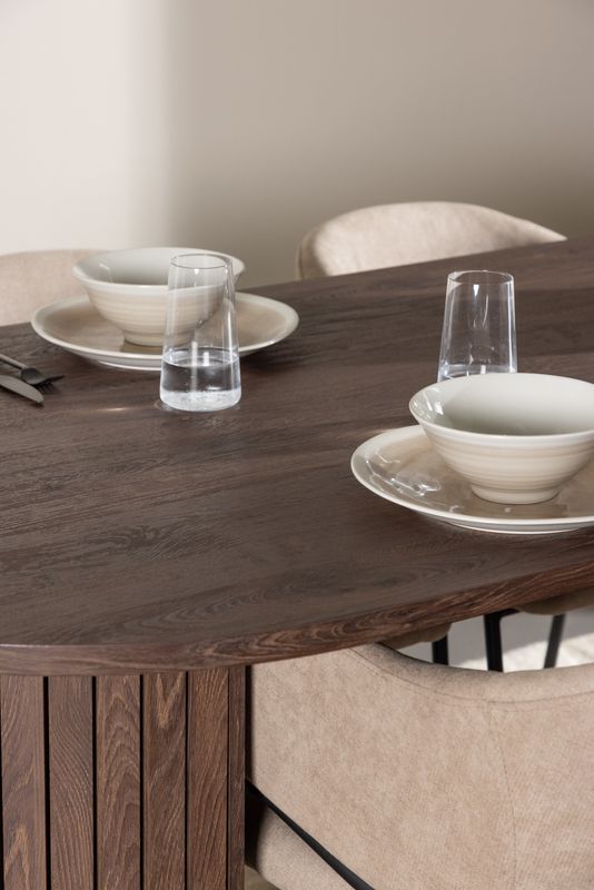 Venture Home Härön Matbord med Evelina Matstol