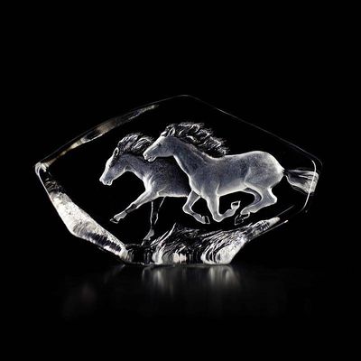 Målerås Hästar Kristallblock