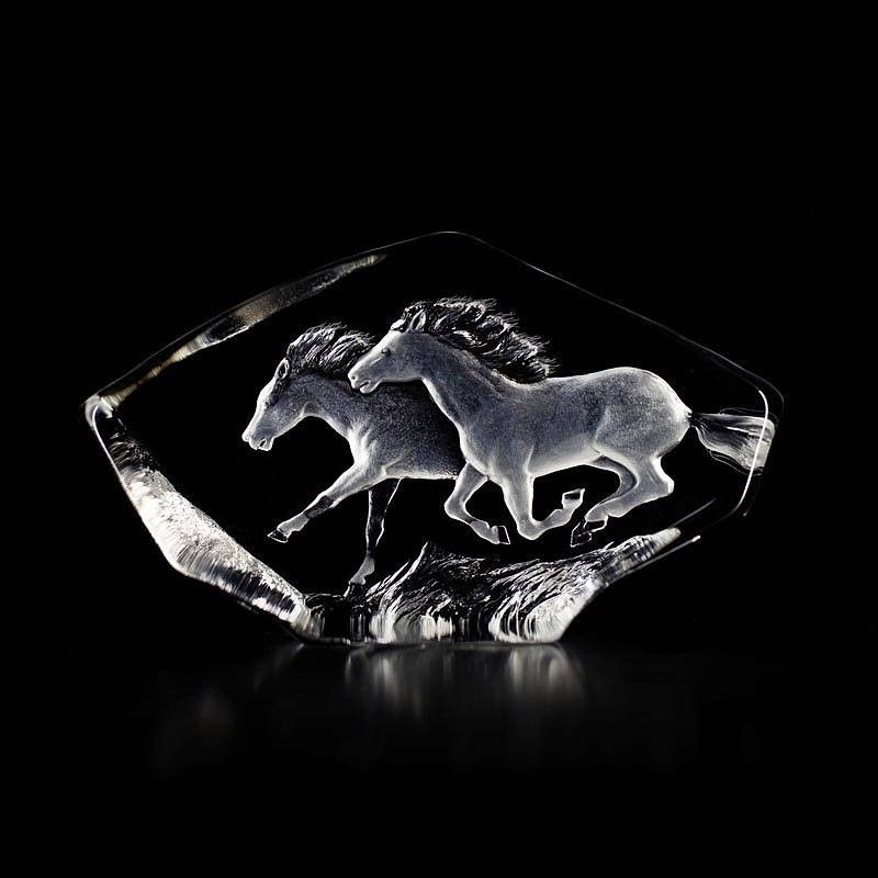 Målerås Hästar Kristallblock