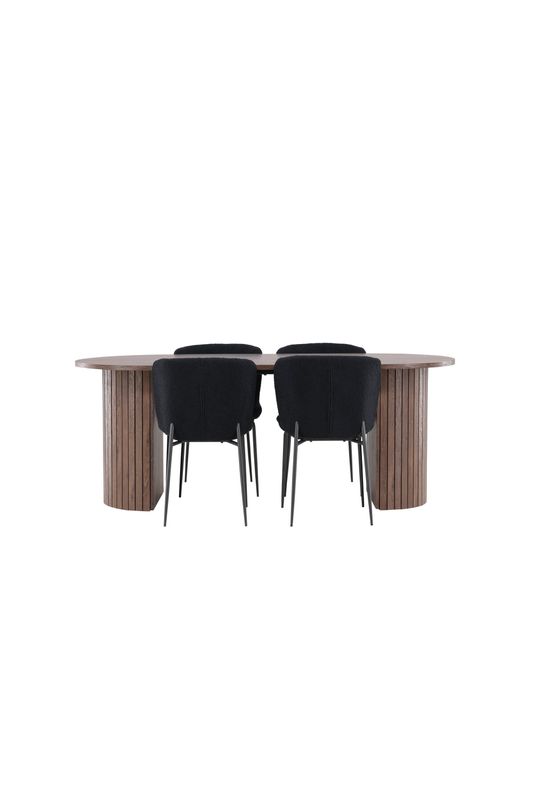 Venture Home Härön Matbord med Modesto Matstol