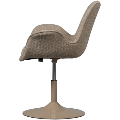 WOOOD Marten Höjdjusterbar Matstol Sand