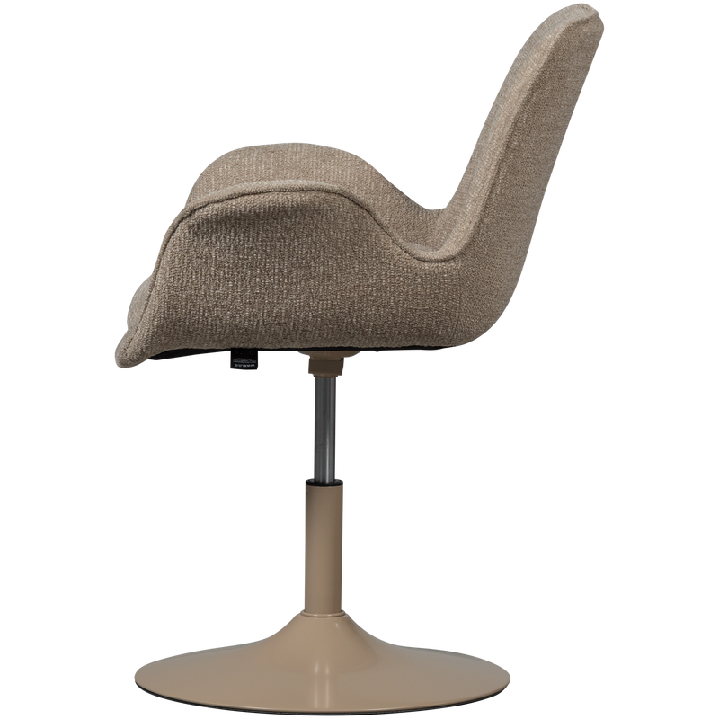 WOOOD Marten Höjdjusterbar Matstol Sand