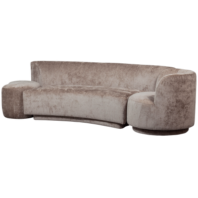 WOOOD COMBI-POPULAR: Soffa + Fåtölj + Puff Mullvad