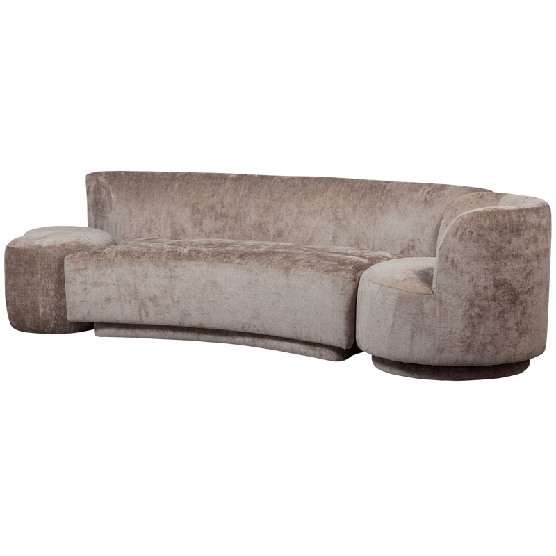 WOOOD COMBI-POPULAR: Soffa + Fåtölj + Puff Mullvad