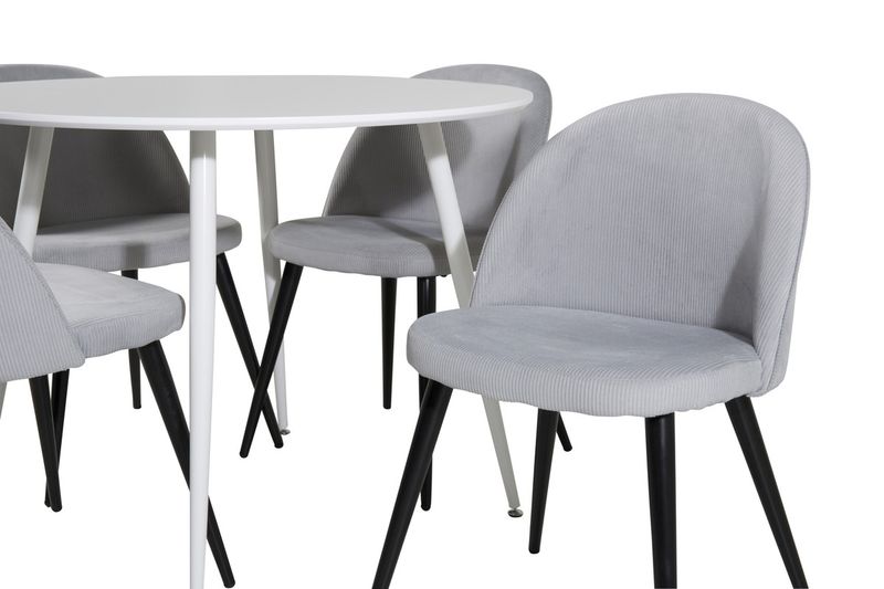 Venture Home Matgrupp Plaza med stolarna Velvet