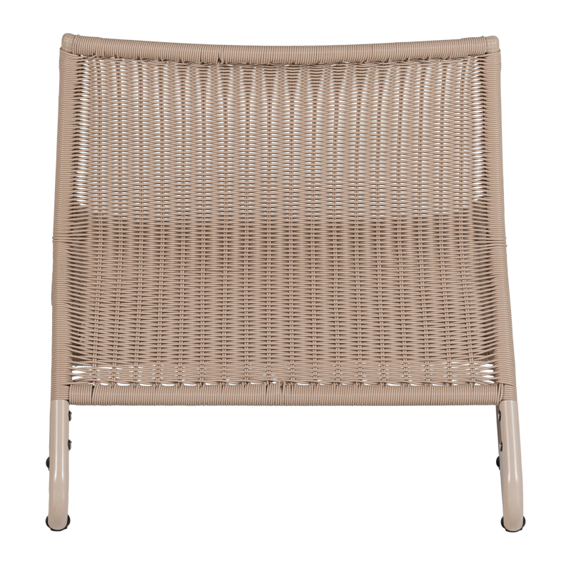 WOOOD WEST Trädgårds Loungestol - Sand