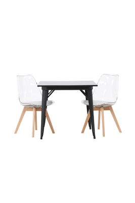 Venture Home Matgrupp Tempe med stolarna Edvin