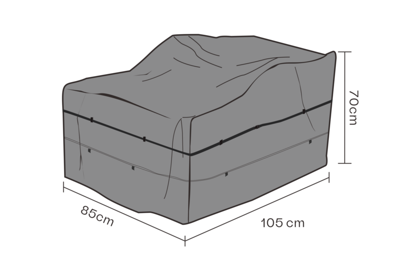 Brafab Möbelskydd Fåtölj 85x105 cm Premium