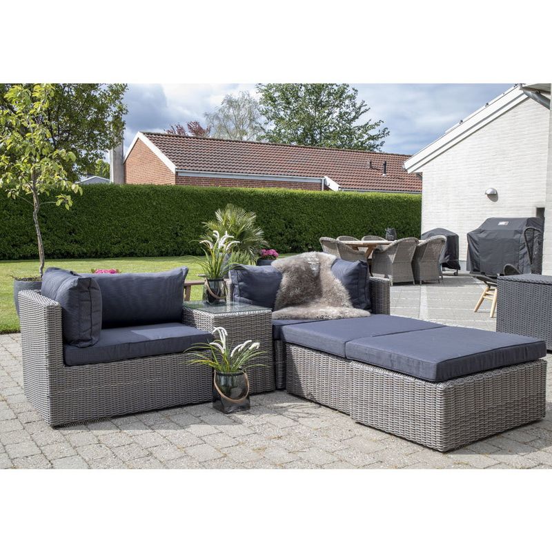House Nordic Rossi Loungeset Grå