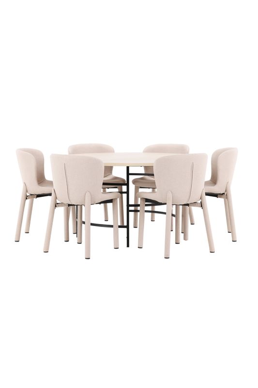 Venture Home Matbord Copenhagen med Astoria Stol