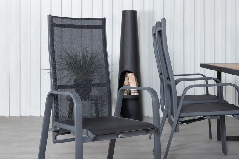 Venture Home Khung, Copacabana Matgrupp Svart Natur