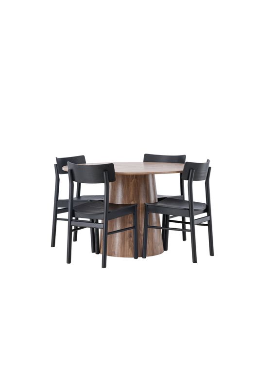 Venture Home Matgrupp Lanzo med stolar Montros