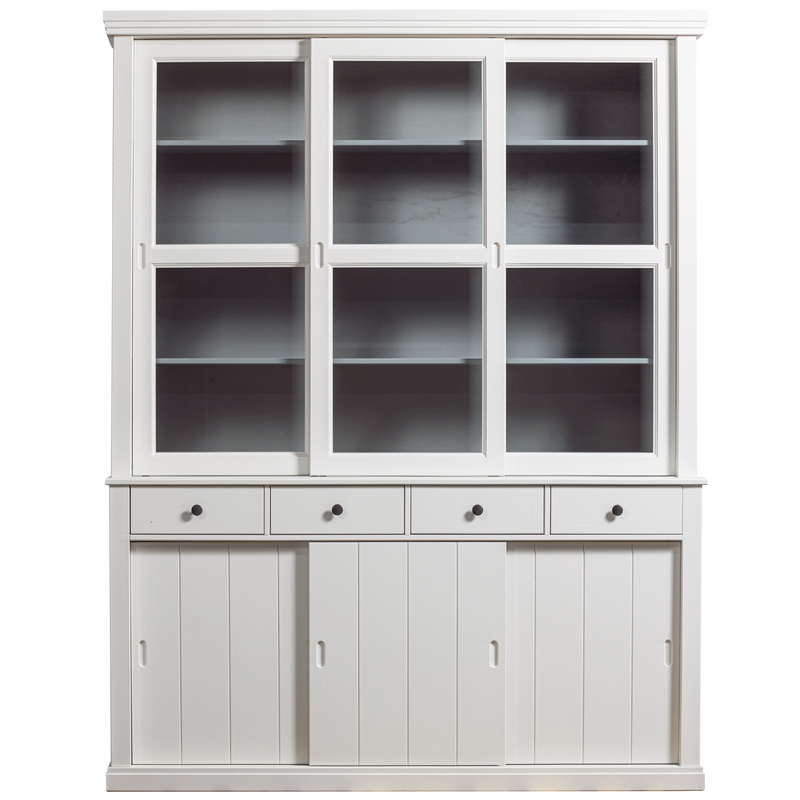 WOOOD Lagos Bufféskåp i Vit Furu