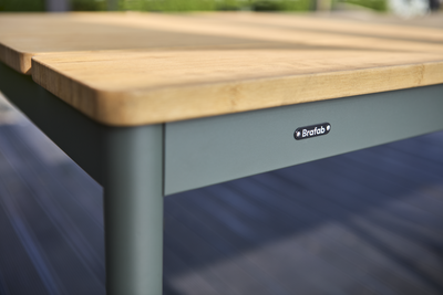 Brafab Nox Matbord 90x238 cm Bambu/Nordic Green