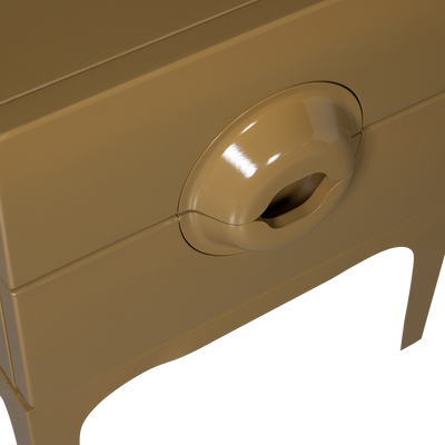 WOOOD Merge Byrå/Nattduksbord 2 Lådor Eukalyptus Honung