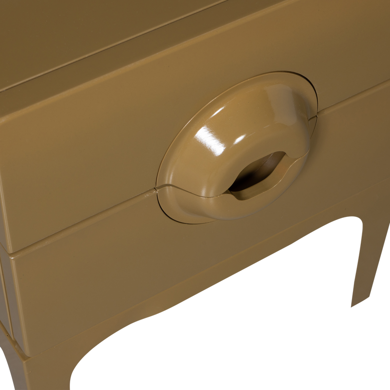 WOOOD Merge Byrå/Nattduksbord 2 Lådor Eukalyptus Honung