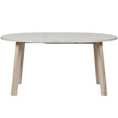 WOOOD Lange Jan Utdragbart Rund Matbord i Ek