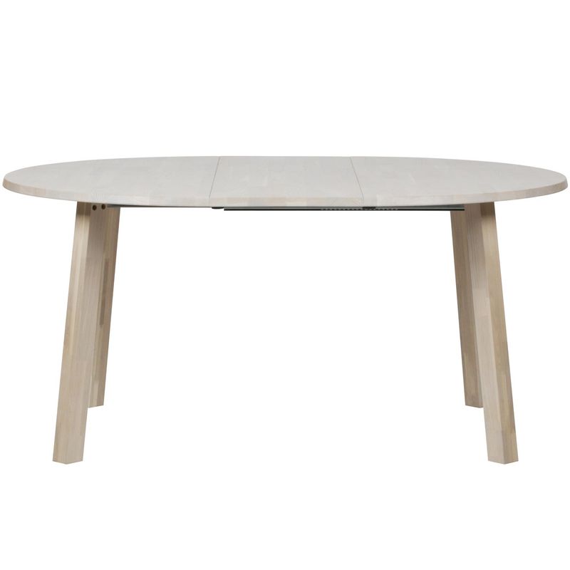 WOOOD Lange Jan Utdragbart Rund Matbord i Ek