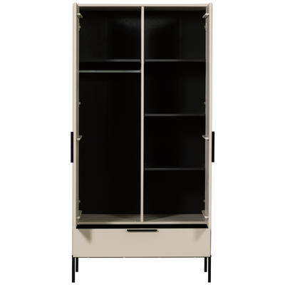 WOOOD Adam 2-dörrars skåp i massivt furu