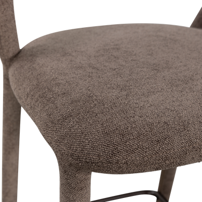 WOOOD Noble Barstol i Mullvadsfärg