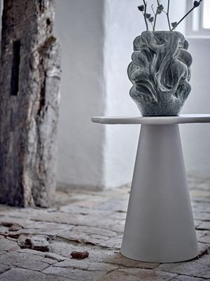 Bloomingville Vuelle Vas, Grå, Stengods