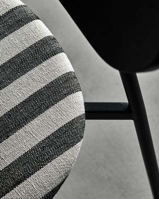 House Doctor Must Stol Svart/Vit set om 2