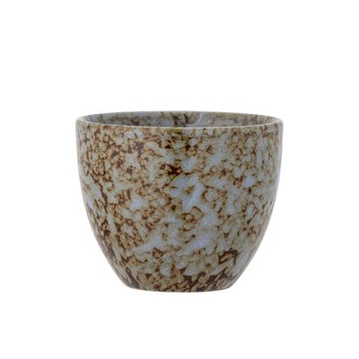 Bloomingville Paula Kopp, Blå, Stengods 8 cm 6-pack