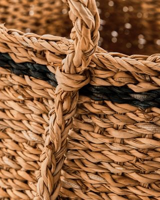 Handflätade Korgar i Sjögräs - Set om tre från House Doctor