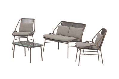 Venture Home Zakynthos Soffgrupp Brun