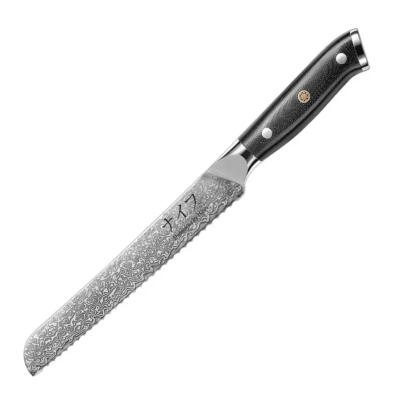 Damaskus By Hâws Brödkniv 33 cm