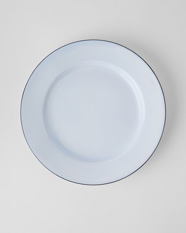 Gustavsberg NATUR Lavendelblå, Tallrik 24 cm m bräm